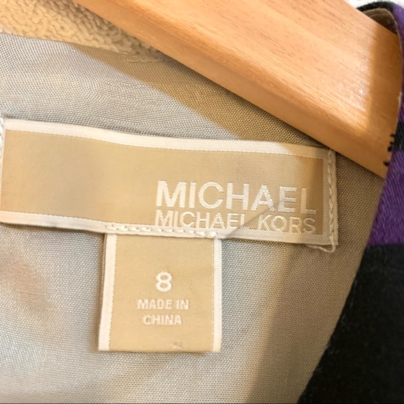 Michael Kors Camo Sheath Sleeveless Dress - Picture 6 of 11